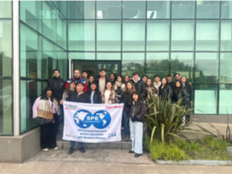Grupo LCV feliz de recibir en nuestras instalaciones al Capítulo estudiantil de la SPE, UNAJ